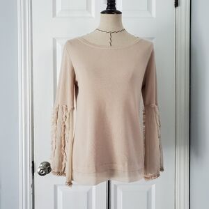Maria Grazia Severi Creamy Blush Knit Top